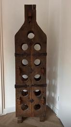 Mooi antiek wijnrek, Huis en Inrichting, Woonaccessoires | Wijnrekken, Ophalen, Gebruikt, 5 tot 15 flessen, 75 cm of meer