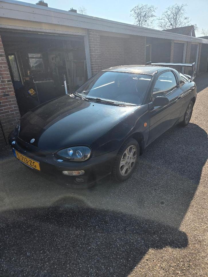 Mazda 1993 Zwart, Auto's, Mazda, Particulier, MX-3, Elektrische buitenspiegels, Elektrische ramen, Lichtmetalen velgen, Panoramadak