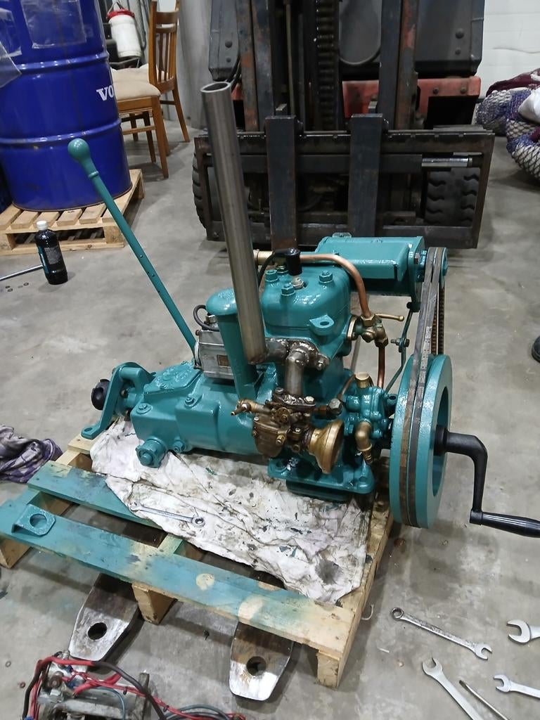 Mooie albin 011 incl slinger, Ophalen, Benzinemotor, 1800 rpm of meer
