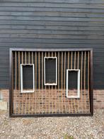 roomdivider met touw /tuinscherm / terras afscheiding, Ophalen, Minder dan 3 meter, Hout, 1 tot 2 meter