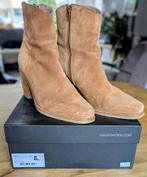 Enkellaarsjes Via Vai, cognac, mt. 41, Bruin, Lage of Enkellaarzen, Ophalen of Verzenden, Zo goed als nieuw