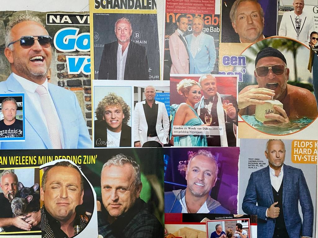 Gordon knipsels  uit tijdschriften, Ophalen of Verzenden, Zo goed als nieuw, Boek, Tijdschrift of Artikel