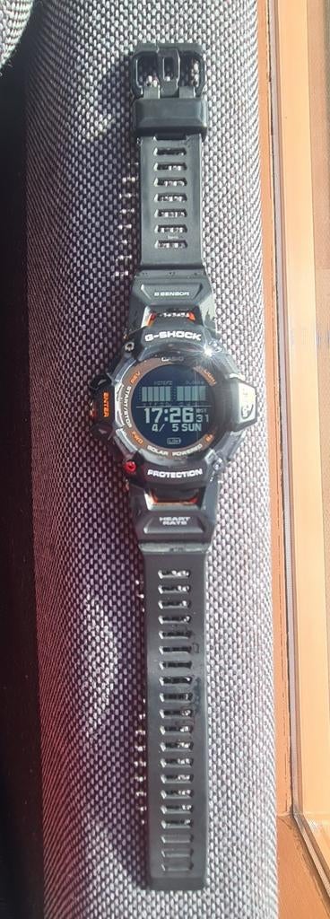 G-SHOCK GBD-H2000-1A sporthorloge, Zwart, Ophalen of Verzenden, Zo goed als nieuw, Waterdicht