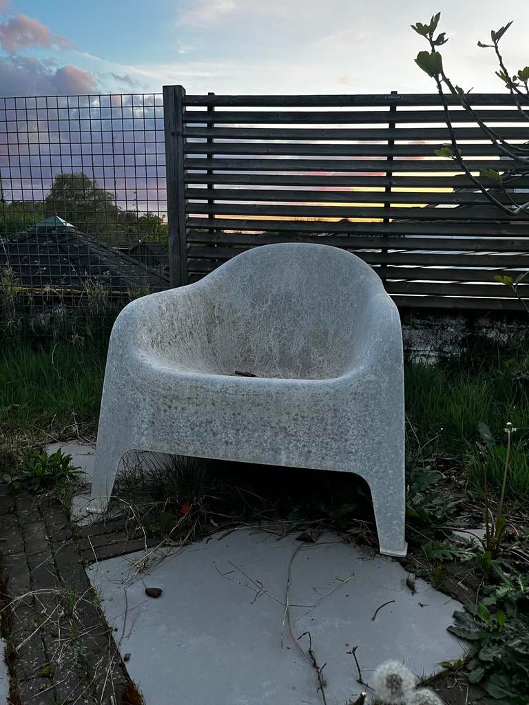Twee IKEA kuipstoelen gratis, Tuin en Terras, Ophalen, Gebruikt, Kunststof