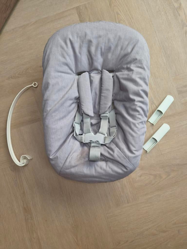 Stokke Tripp Trapp Newborn Set - Grijs, Kinderen en Baby's, Ophalen of Verzenden, Gebruikt