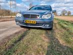 Mercedes C180 kompressor blauw, Achterwielaandrijving, Zwart, 4 cilinders, Blauw