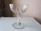 Eén cristal Val st Lambert champagne coupes model Olivier, Antiek en Kunst, Verzenden