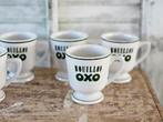 Brocante Bouilon kopjes van OXO Compagnie Liebig, Ophalen of Verzenden