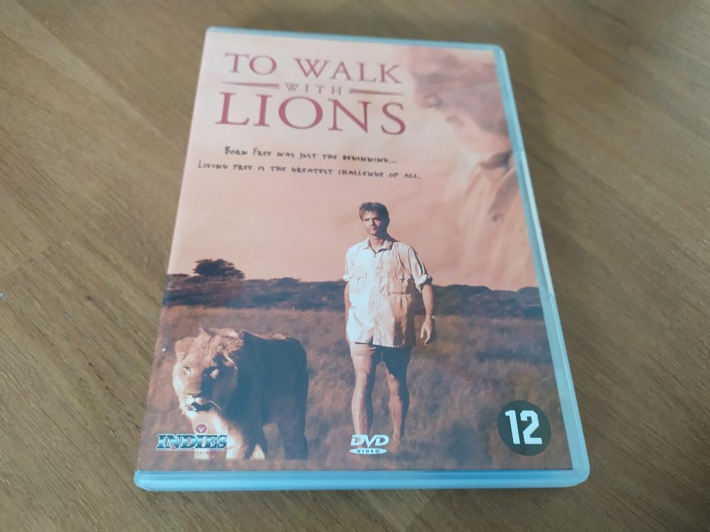 To walk with lions, Cd's en Dvd's, Dvd's | Drama, Vanaf 12 jaar, Ophalen of Verzenden, Zo goed als nieuw