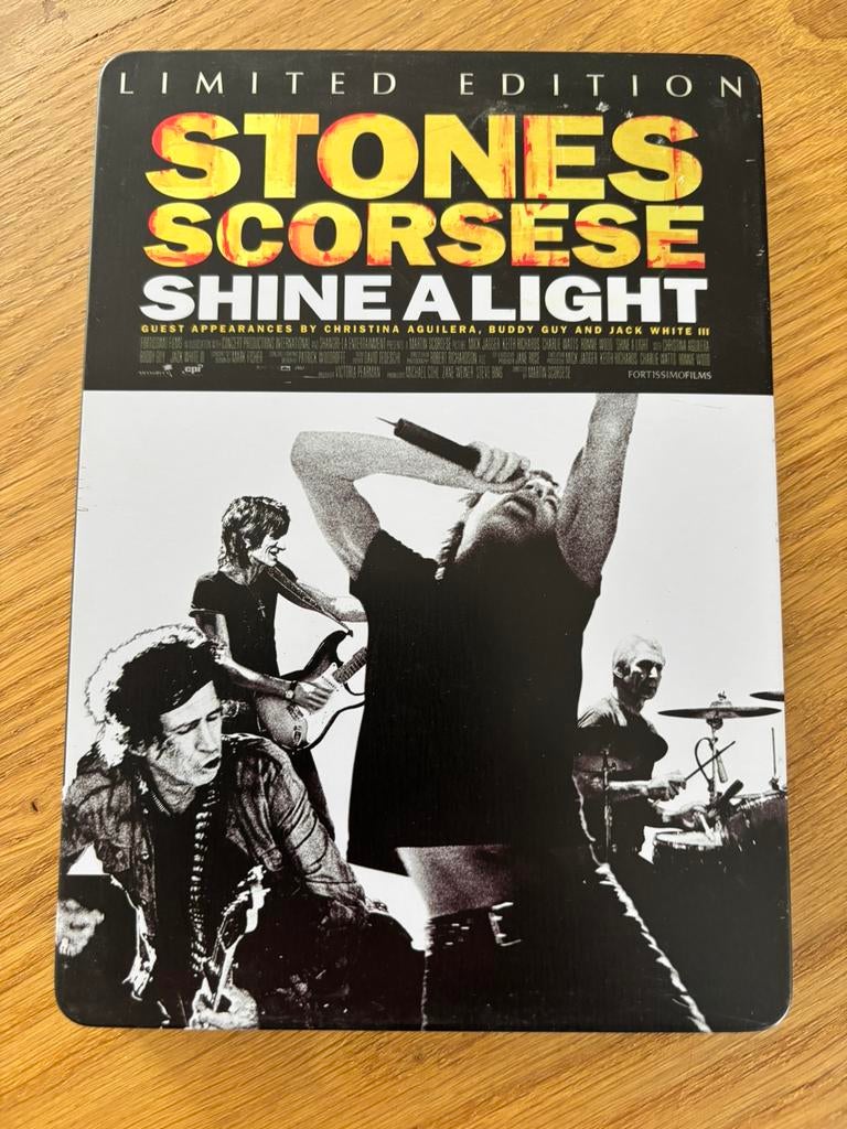The Stones Shine A Light by Scorsese, Alle leeftijden, Ophalen of Verzenden, Zo goed als nieuw