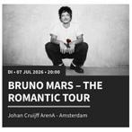 Ticket staanplaats Bruno Mars, dinsdag 7 juli, Amsterdam, Tickets en Kaartjes, Eén persoon, Juli