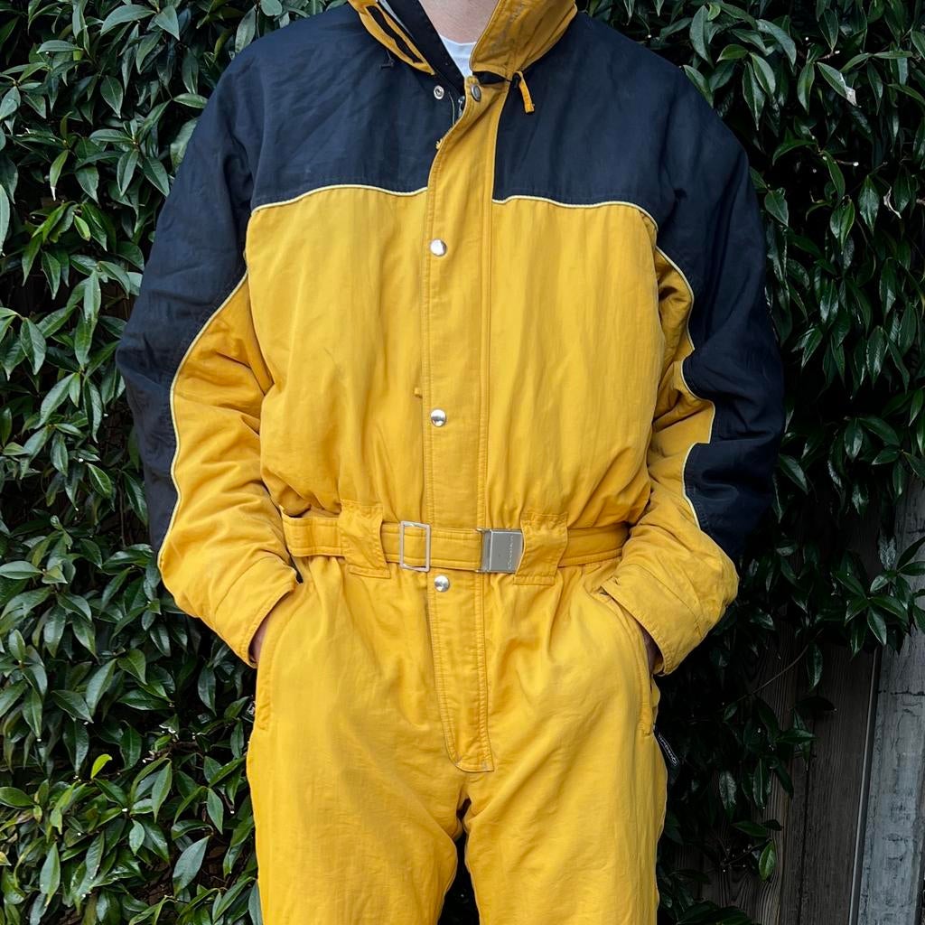 Vintage Retro Skipak (XXL), Kleding | Heren, Wintersportkleding, Ophalen of Verzenden, Gedragen, Overige maten, Pak