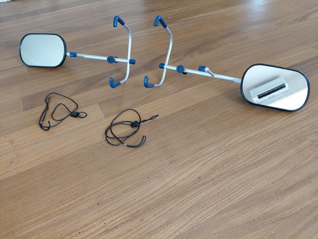 Caravanspiegels Oppi 37229 voor oa. Qashqai, Caravans en Kamperen, Caravan accessoires, Gebruikt, Ophalen of Verzenden