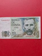 1000 Pesetas biljet Spanje 1979, Ophalen of Verzenden, Overige landen, Los biljet