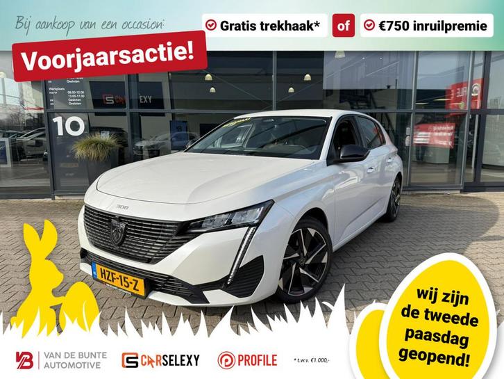 Peugeot 308 1.2 Allure Pack Business *Trekhaak*, Auto's, Peugeot, Bedrijf, Te koop, ABS, Achteruitrijcamera, Adaptive Cruise Control