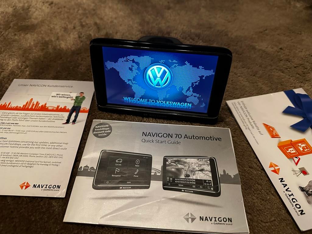 Navigon 70 Automotive navigatie voor Volkswagen Up, Ophalen of Verzenden, Gebruikt, Seat