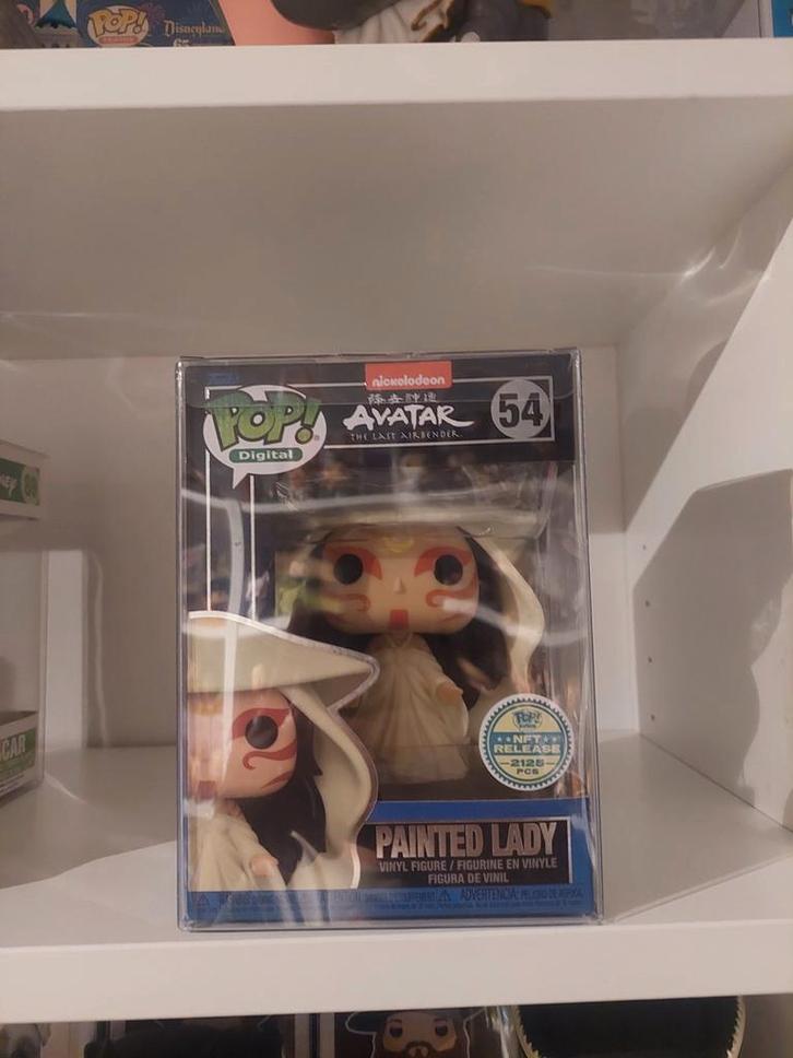 Funko Pop! Avatar The Last Airbender Painted Lady 54 NFT, Verzamelen, Poppetjes en Figuurtjes, Nieuw, Ophalen of Verzenden