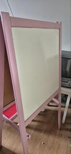 Mooie gebruikte kinder whiteboard en krijt, Diversen, Schoolborden, Ophalen, Whiteboard