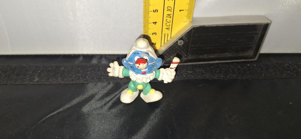 Smurf clown poppetje bully peyo (001), Duitsland, ., Ophalen of Verzenden, Zo goed als nieuw