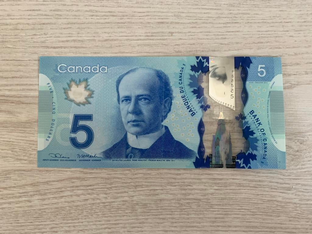 🇨🇦 Canada $5 Dollar 💵, Verzenden, Noord-Amerika, Los biljet