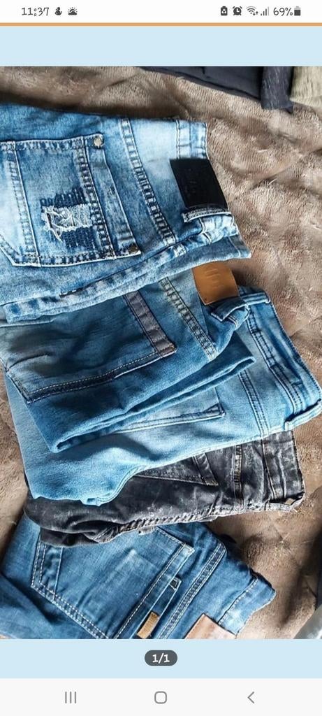 Spijkerbroeken 152, 158, 164,170, Ophalen, Jongetje