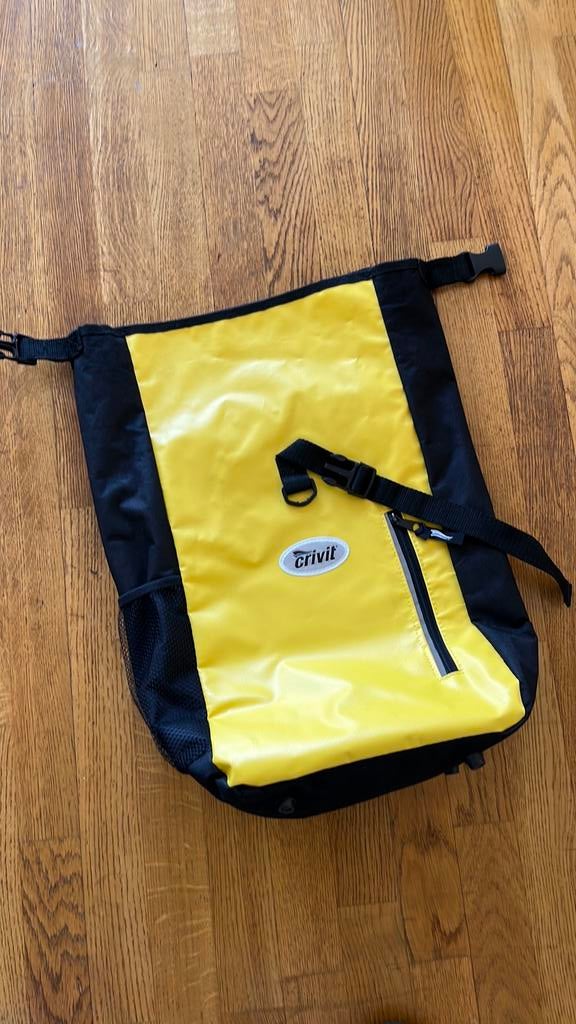 Crivit fiets tas bag zwart/geel, Ophalen of Verzenden, Zo goed als nieuw