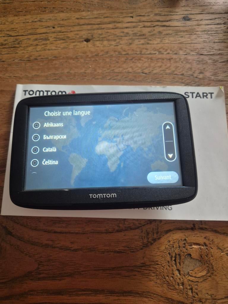 TomTom Start 52 navigatie met accessoires, Auto diversen, Autonavigatie, Ophalen of Verzenden, Gebruikt