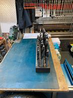 Complete set HSS metaalboren met conische schacht, Doe-het-zelf en Verbouw, Gereedschap | Boormachines, Ophalen of Verzenden, Gebruikt