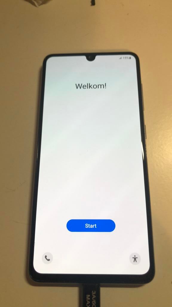Samsung Galaxy A41, Gebruikt, Verzenden, Wit, Touchscreen