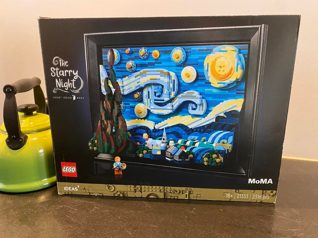 Lego Starry Night van Gogh, 1 speler, Zo goed als nieuw, Vanaf 7 jaar, Ophalen
