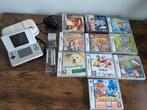 Nintendo DS (model NTR-001) zilver met 10 games, Spelcomputers en Games, Spelcomputers | Nintendo DS, Gebruikt, DS Original of Phat