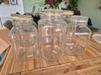 Glazen weckpotten, Ophalen, Zo goed als nieuw, Glas, Pot, Bus of Blik