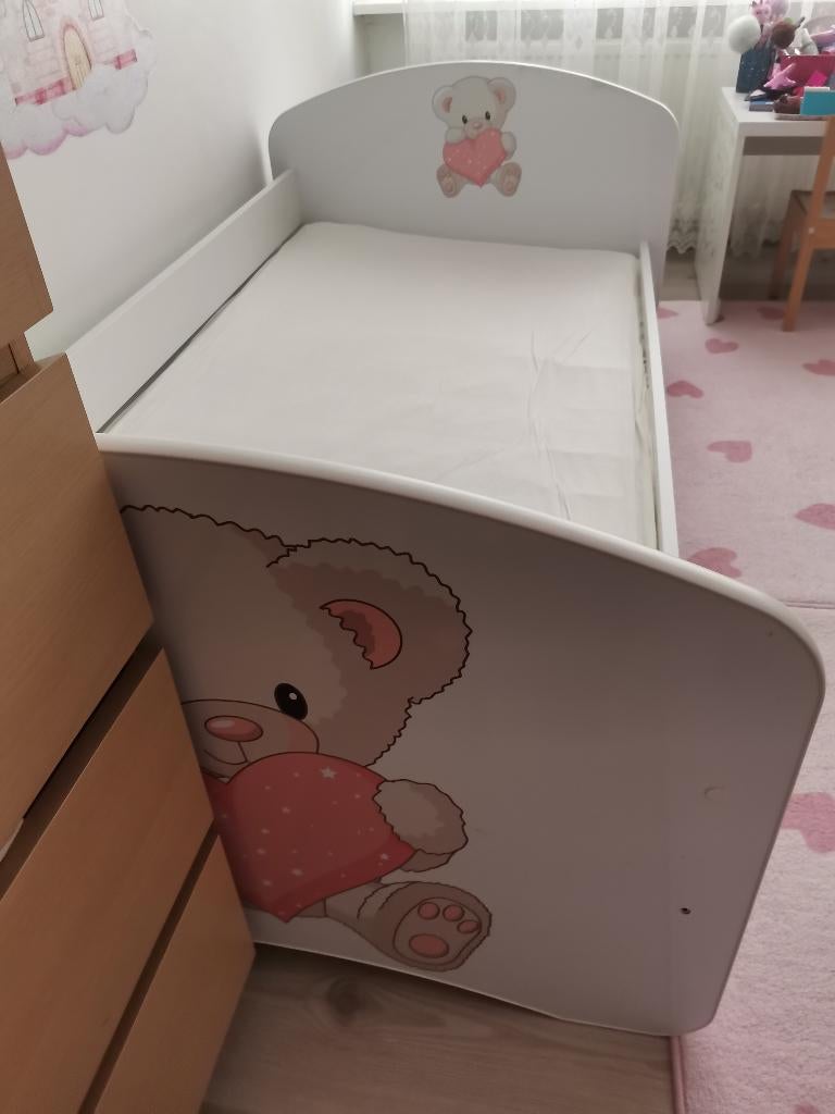 Kindet bed en matras, Ophalen, 85 tot 100 cm, Gebruikt, Matras