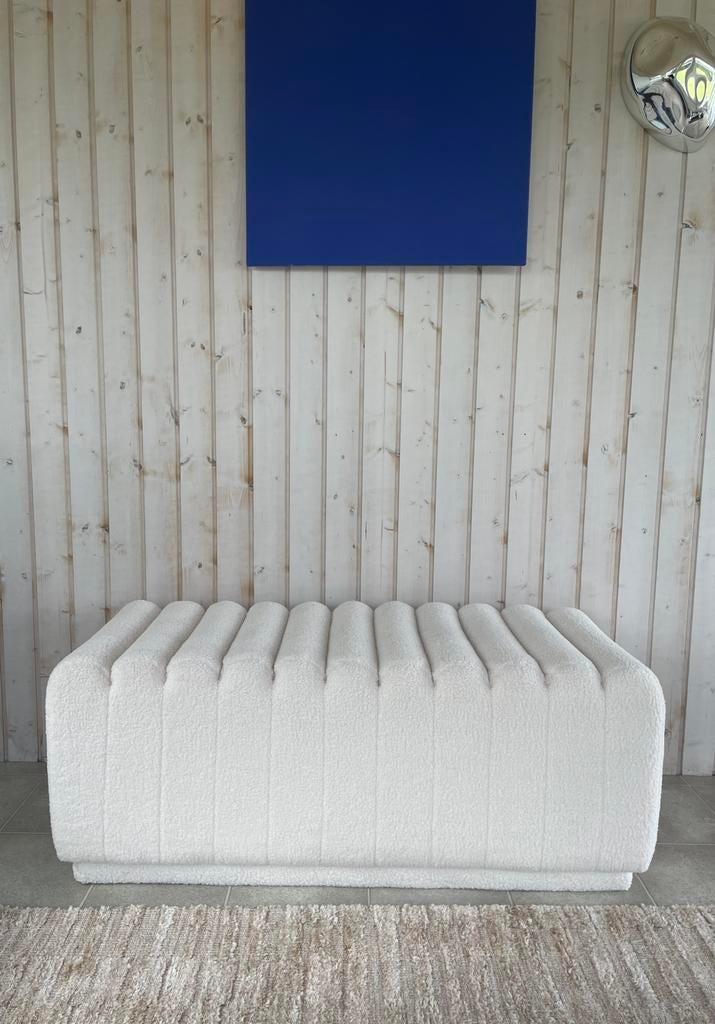 Teddy bankje, Huis en Inrichting, Banken | Voetenbanken en Poefen, Ophalen, Zo goed als nieuw