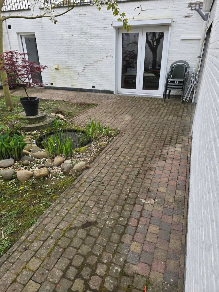 GRATIS 20m2 cobble stones voor terras of pad, Gebruikt, Klinkers, Ophalen of Verzenden, 10 m² of meer
