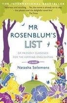 Natasha solomons: mr rosenblum;s list, Ophalen of Verzenden, Gelezen