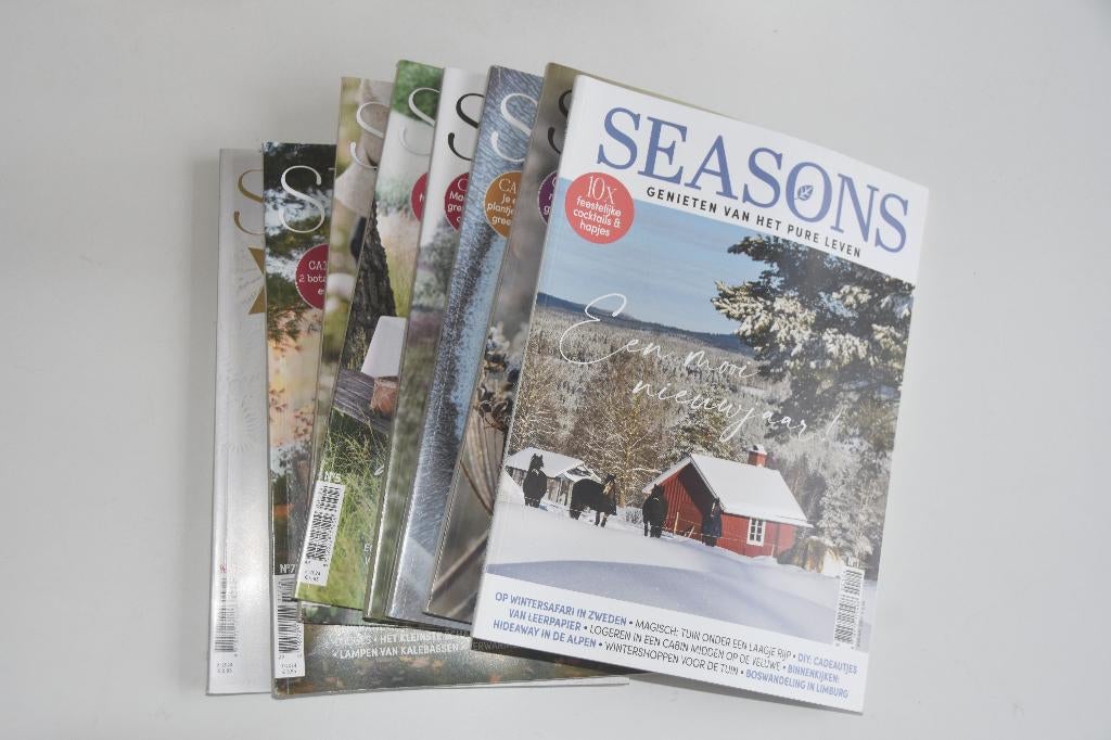 Seasons 2024 tijdschriften, Verzenden, Zo goed als nieuw, Damesbladen