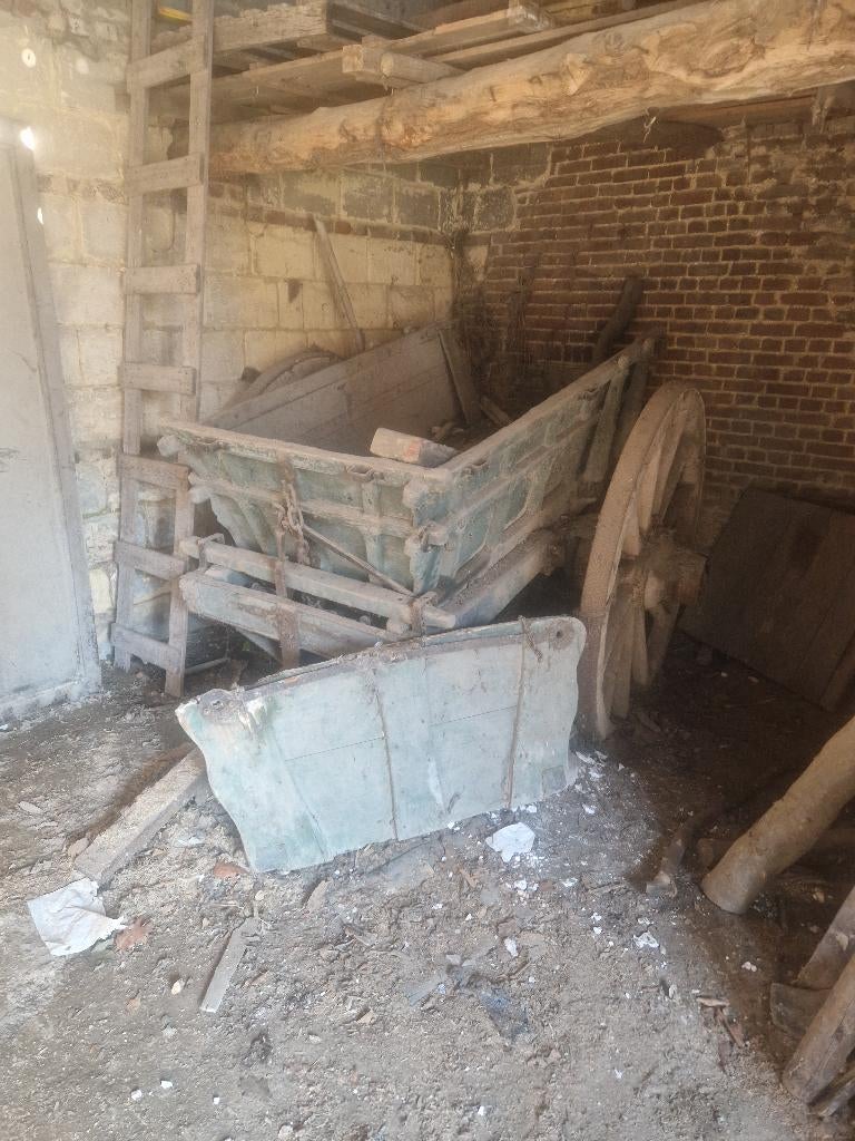 Antieke authentieke kar, Ophalen