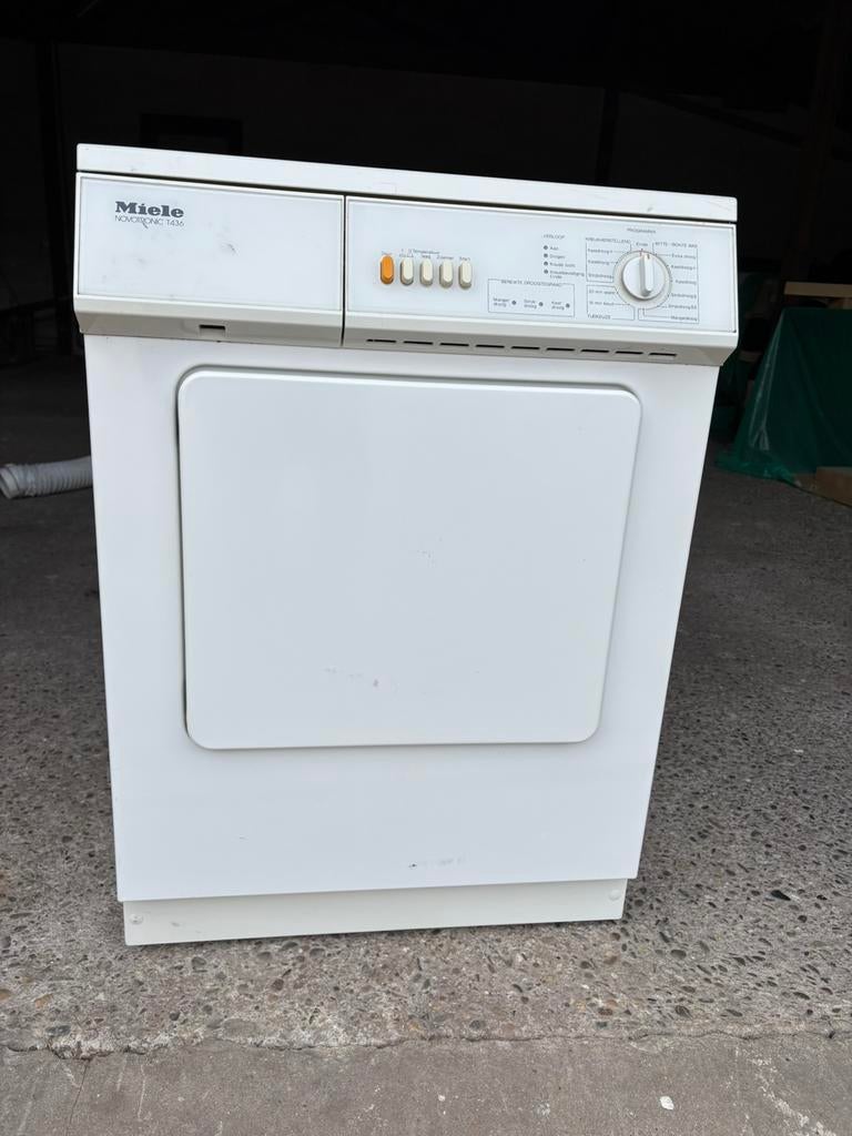 Miele wasdrofer, Witgoed en Apparatuur, Wasdrogers, Ophalen, Gebruikt, Luchtafvoer, Anti-kreukfase