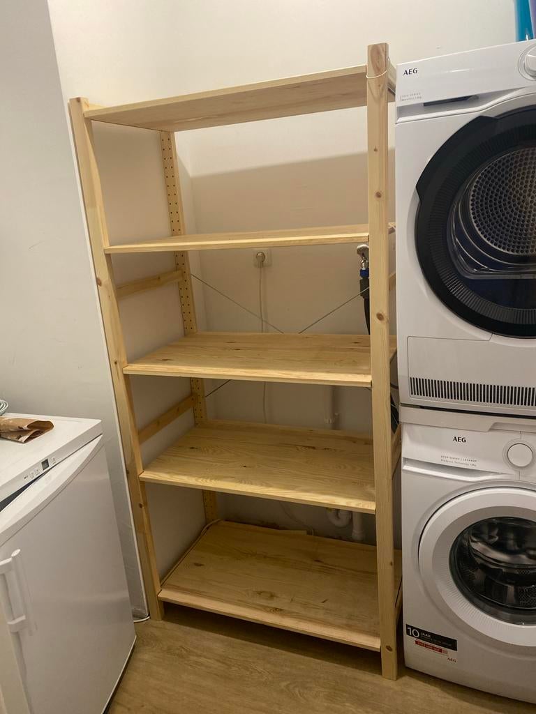 IKEA Ivar stellingkast, grenen, Huis en Inrichting, Kasten | Stellingkasten, Zo goed als nieuw, Ophalen