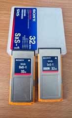 2  stuks Sony geheugenkaarten 32GB  SxS-1, 32 GB, Videocamera, Overige typen, Ophalen of Verzenden