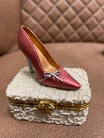 Leonardo Collection sieradendoosje met schoen, Verzamelen, Beelden en Beeldjes, Ophalen of Verzenden, Zo goed als nieuw, Overige typen