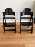 1stoel beschikbaar. Kidsmill zwart kinderstoel meegroeistoel, Ophalen, Gebruikt, Meegroeistoel