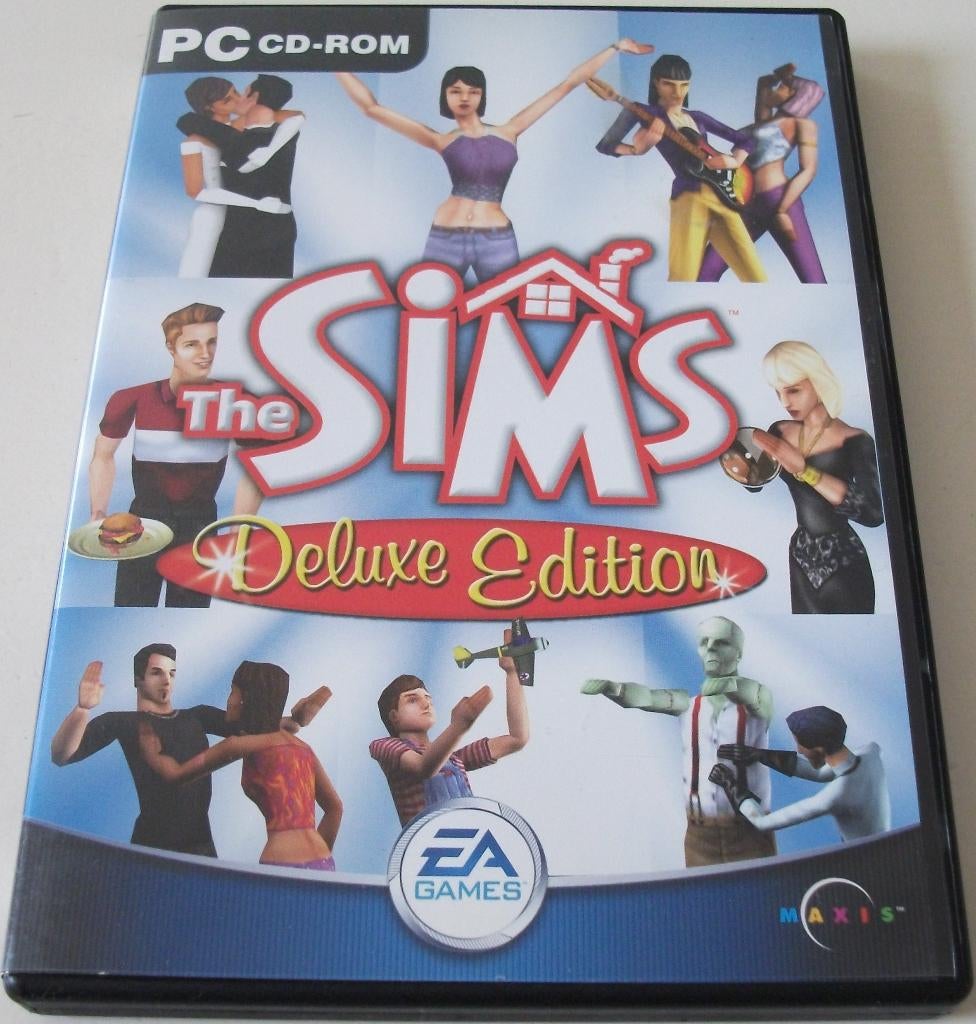 PC Game *** SIMS *** Deluxe Edition 2-Pack, Vanaf 12 jaar, Ophalen of Verzenden, Zo goed als nieuw, Boxset