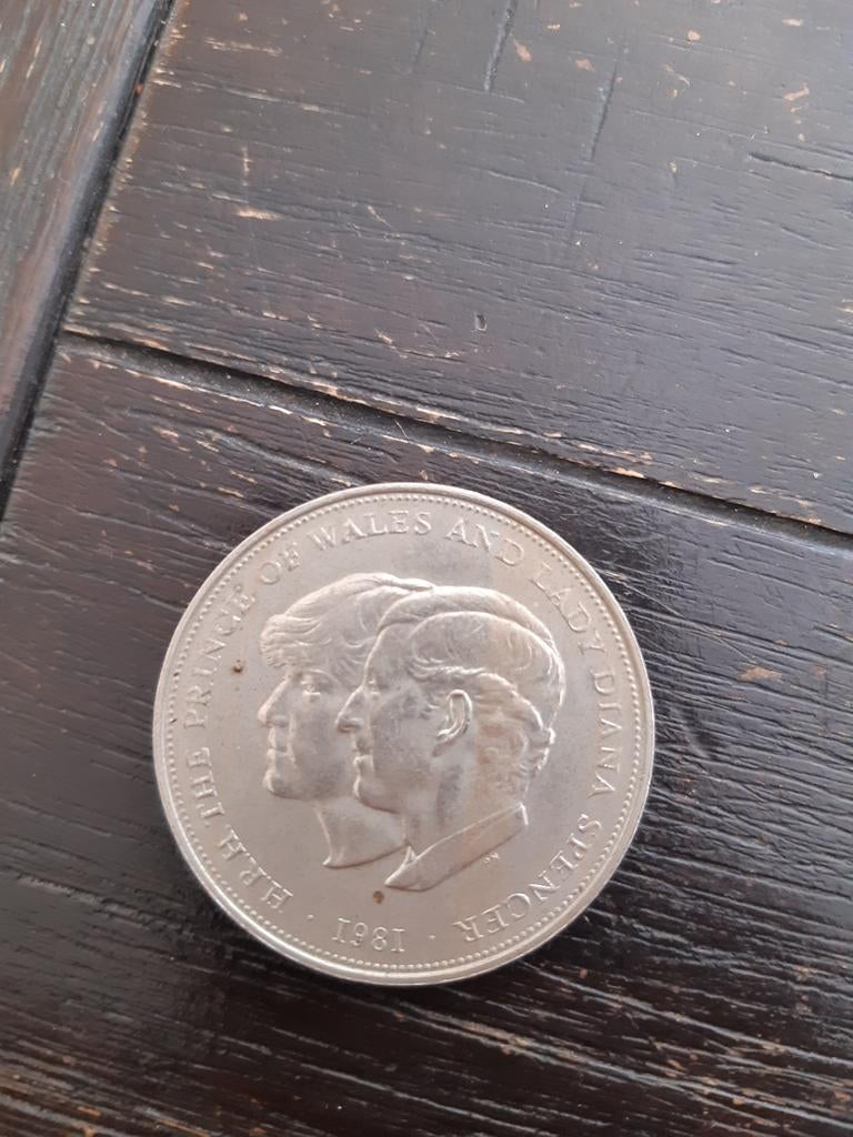 Charles diana, Postzegels en Munten, Munten | Europa | Niet-Euromunten, Ophalen of Verzenden, Overige landen