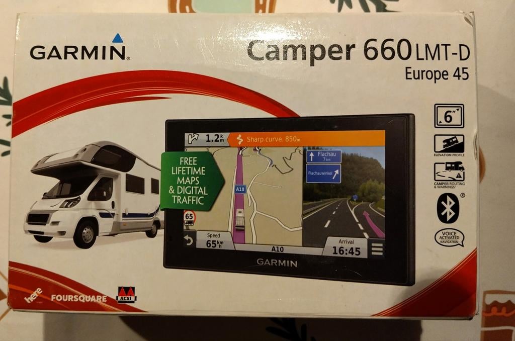 Garmin Camper 660LMT-D Navigatie voor Campers, Ophalen, Gebruikt