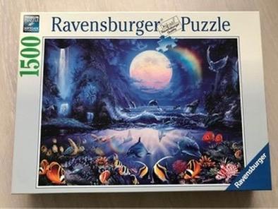 Puzzle 1500 stukjes, Ophalen of Verzenden, 500 t/m 1500 stukjes, Zo goed als nieuw, Legpuzzel