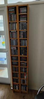 Gezocht cd kast gnedby van ikea in beuken of zwartbruin, Ophalen of Verzenden, Zo goed als nieuw, Hout, Cd's