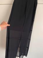 A-rticles zwarte rok met lange voile overrok, maat 36, Zwart, Ophalen of Verzenden, Zo goed als nieuw, Maat 36 (S)