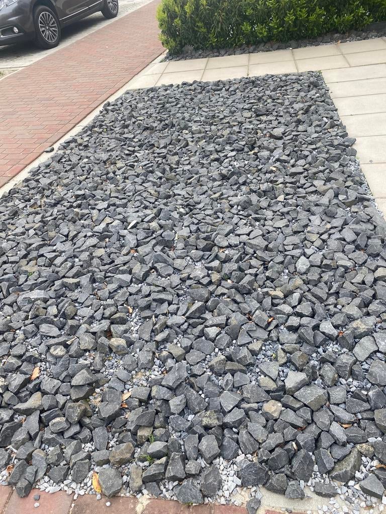 Keien Friuli. Gratis !!, Tuin en Terras, Grind, Keien en Split, Ophalen of Verzenden, Zo goed als nieuw, Antraciet, Kei